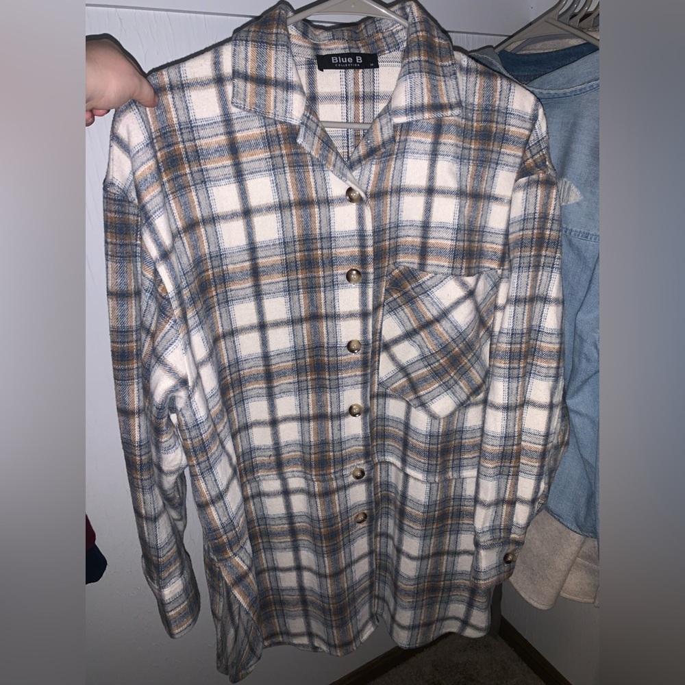 Flannel Jacket Coat. Flannel Shacket. Flannel Shirt Jacket